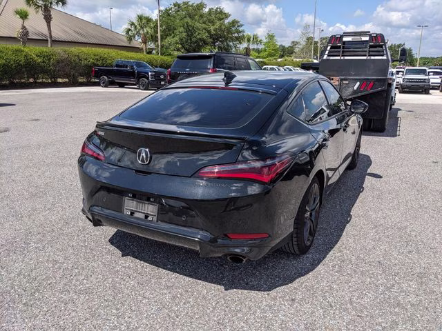 2025 Black Acura Integra A-Spec Tech Package FWD Hatchback