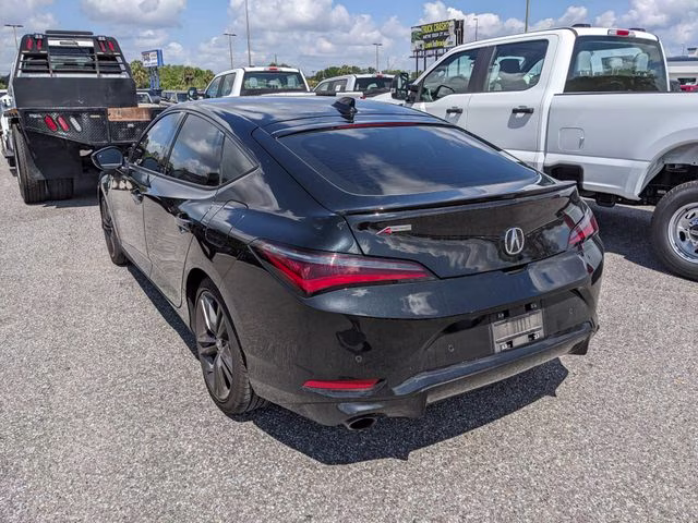 2025 Black Acura Integra A-Spec Tech Package FWD Hatchback