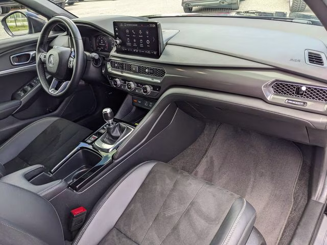 2025 Black Acura Integra A-Spec Tech Package FWD Hatchback