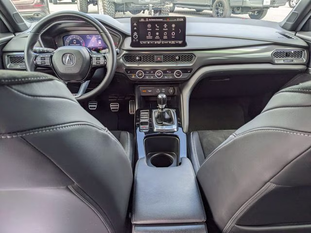 2025 Black Acura Integra A-Spec Tech Package FWD Hatchback