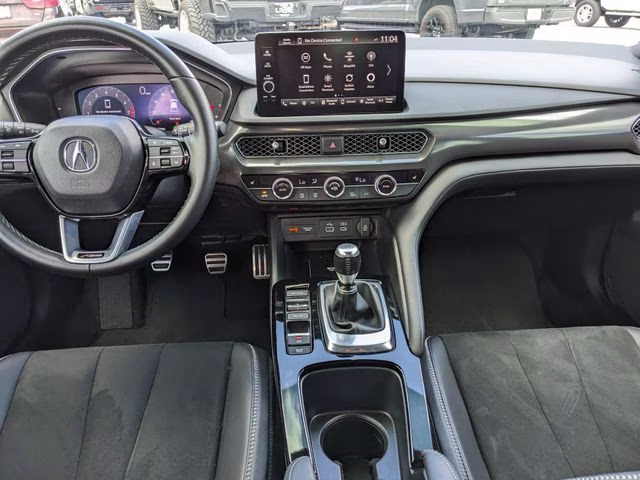 2025 Black Acura Integra A-Spec Tech Package FWD Hatchback