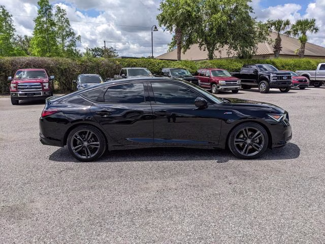 2025 Black Acura Integra A-Spec Tech Package FWD Hatchback