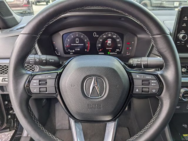 2025 Black Acura Integra A-Spec Tech Package FWD Hatchback