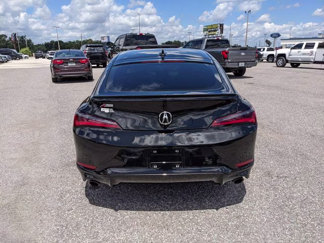 2025 Black Acura Integra A-Spec Tech Package FWD Hatchback