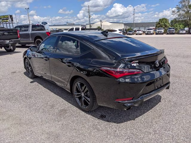 2025 Black Acura Integra A-Spec Tech Package FWD Hatchback