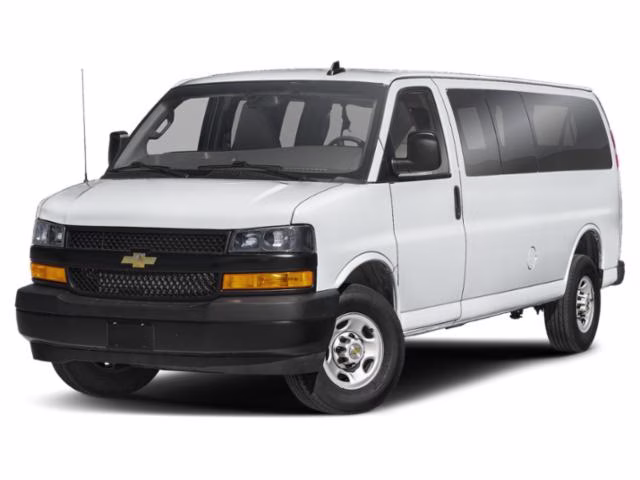 2023 Summit White Chevrolet Express 3500 LT RWD Van