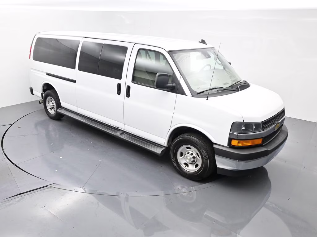 2023 Summit White Chevrolet Express 3500 LT RWD Van