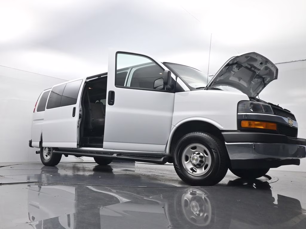 2023 Summit White Chevrolet Express 3500 LT RWD Van