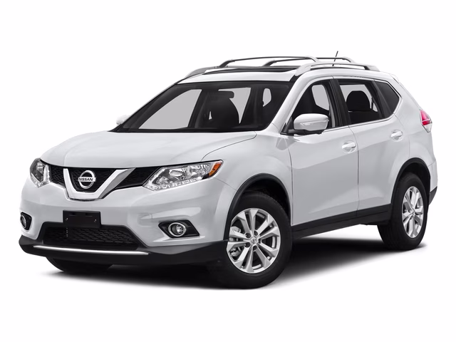 2016 Glacier White Nissan Rogue S FWD SUV