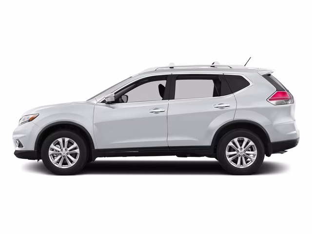 2016 Glacier White Nissan Rogue S FWD SUV