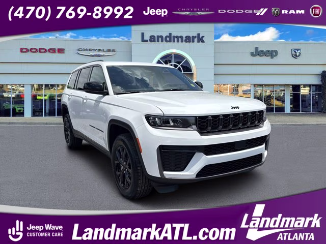 2026 Bright White Clearcoat Jeep Grand Cherokee L Laredo Altitude RWD SUV