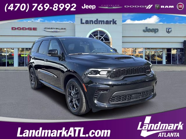 2026 DB Black Crystal Clearcoat Dodge Durango GT Plus HEMI V8 AWD SUV