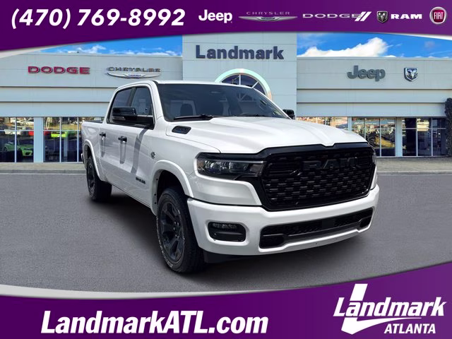 2026 Bright White Clearcoat Ram 1500 Big Horn 4X4 Truck