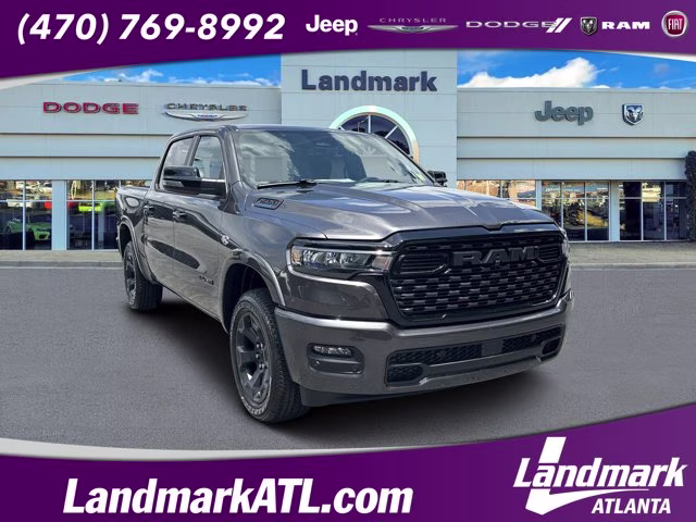 2026 Granite Crystal Metallic Clearcoat Ram 1500 Big Horn 4X4 Truck