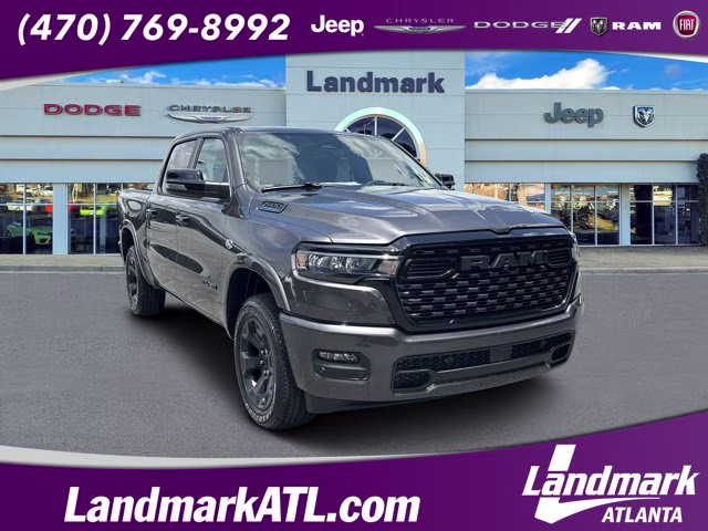 2026 Granite Crystal Metallic Clearcoat Ram 1500 Big Horn 4X4 Truck