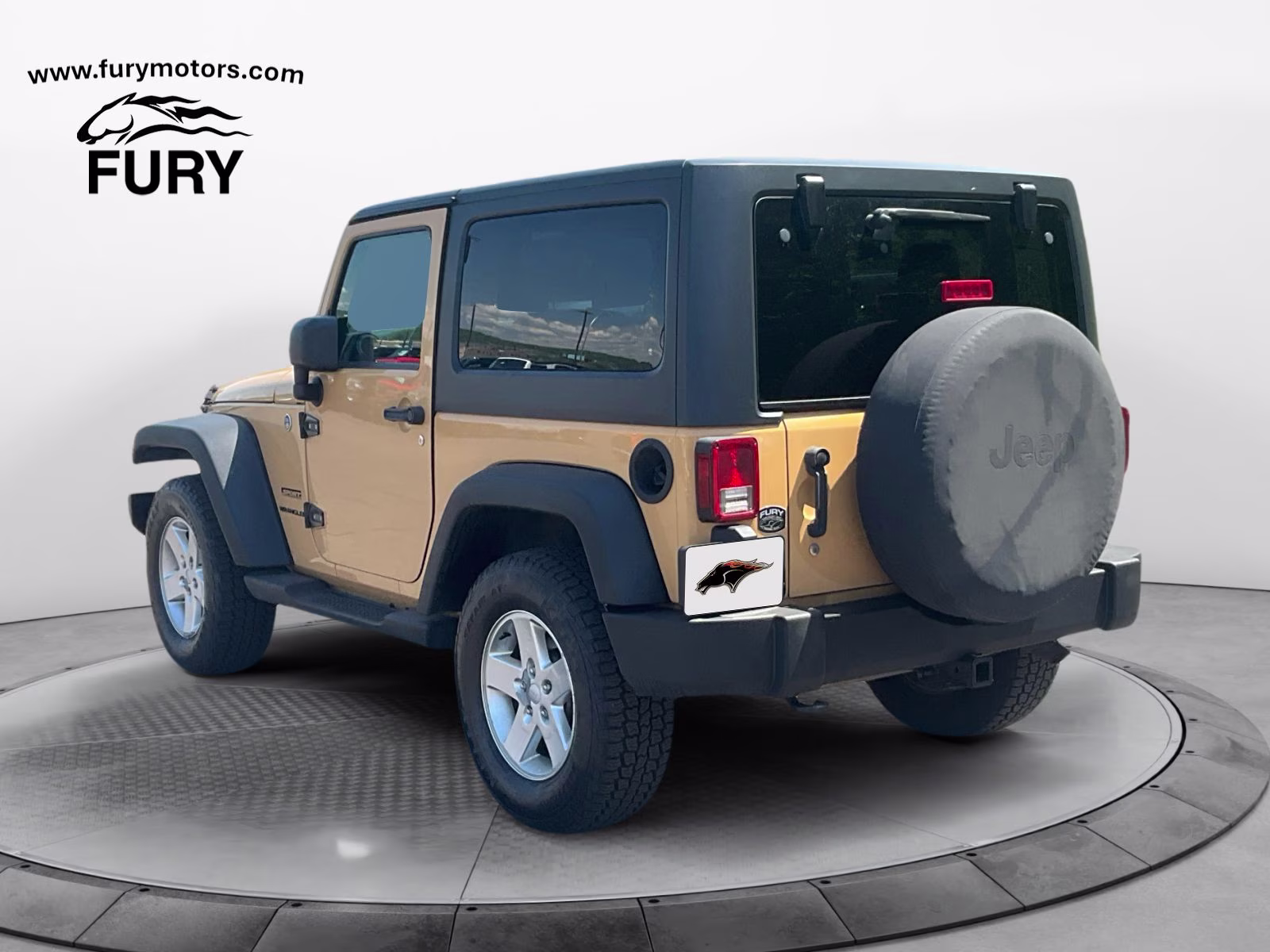 2013 Dune Clear Coat Jeep Wrangler Sport 4X4 SUV