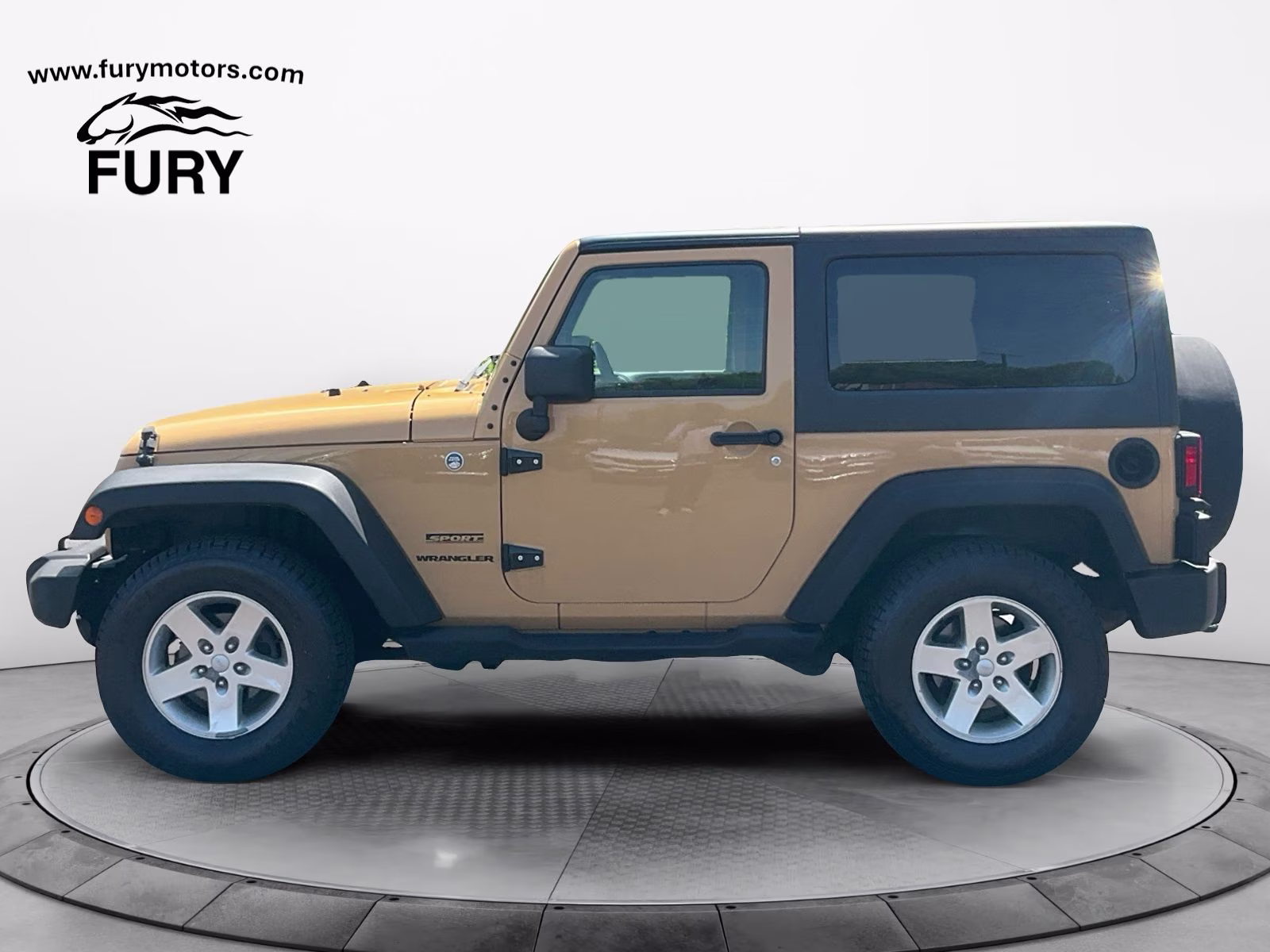 2013 Dune Clear Coat Jeep Wrangler Sport 4X4 SUV
