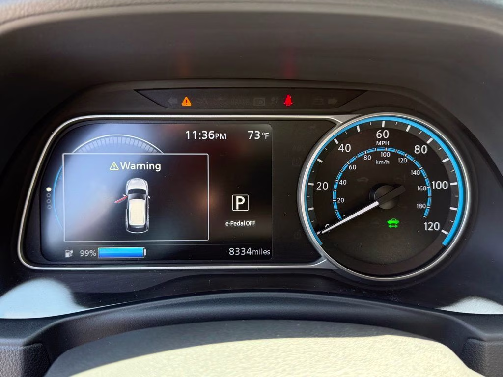 2024 Super Black Nissan LEAF S FWD Hatchback