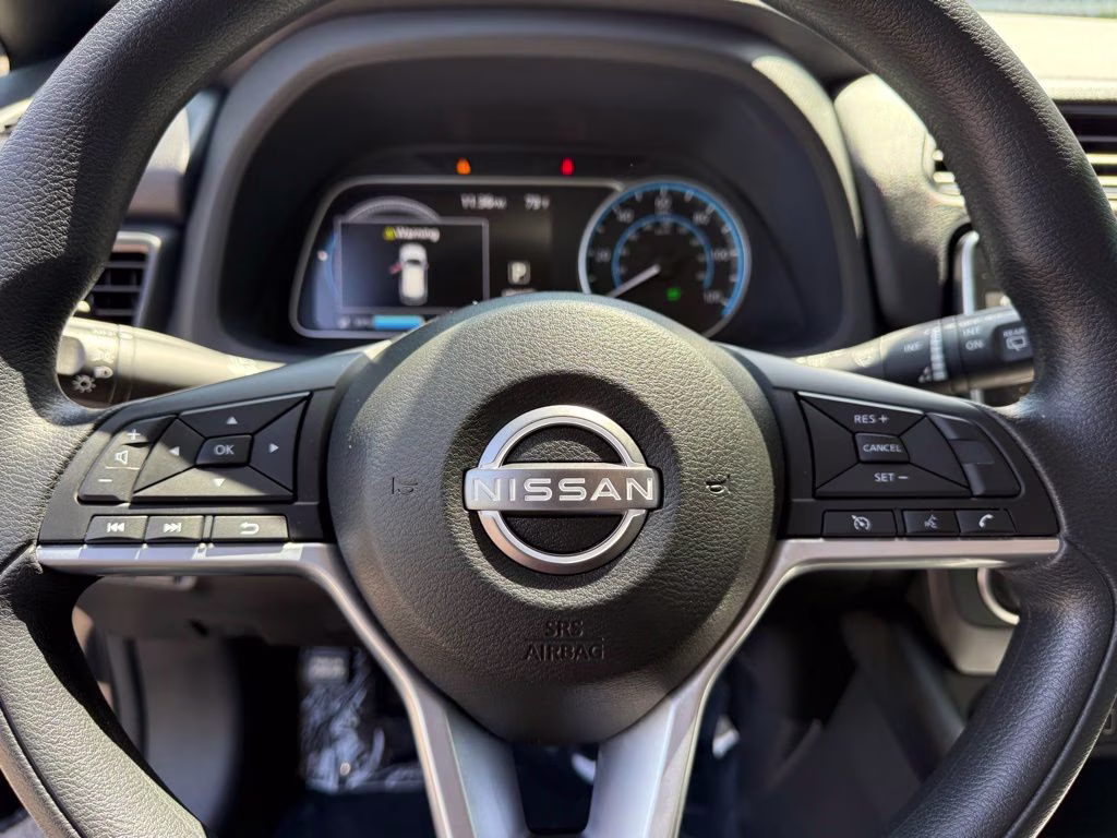 2024 Super Black Nissan LEAF S FWD Hatchback