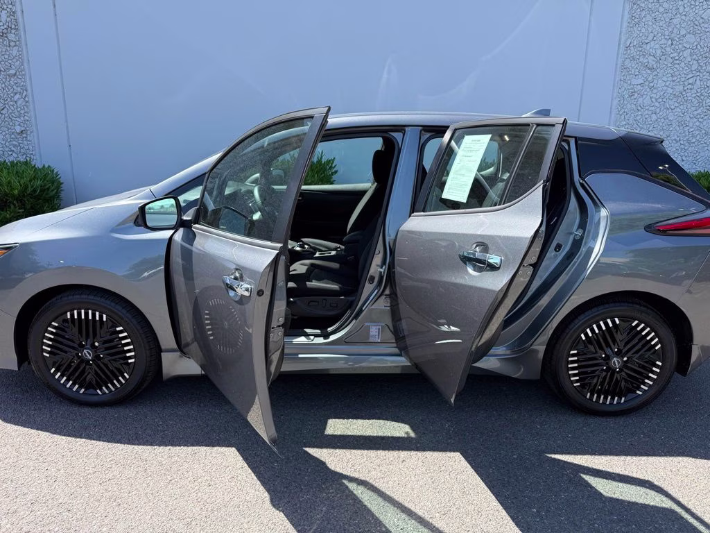 2024 Gun Metallic Nissan LEAF SV Plus FWD Hatchback