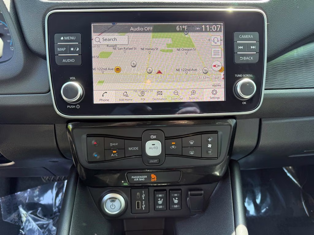 2024 Gun Metallic Nissan LEAF SV Plus FWD Hatchback