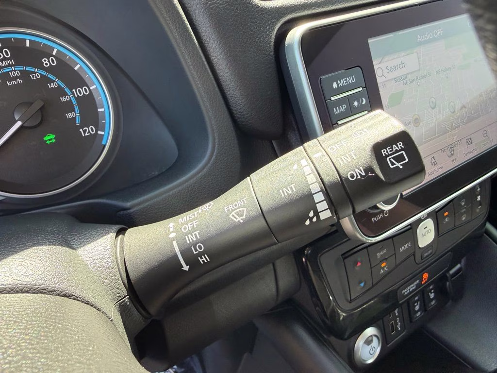 2024 Gun Metallic Nissan LEAF SV Plus FWD Hatchback