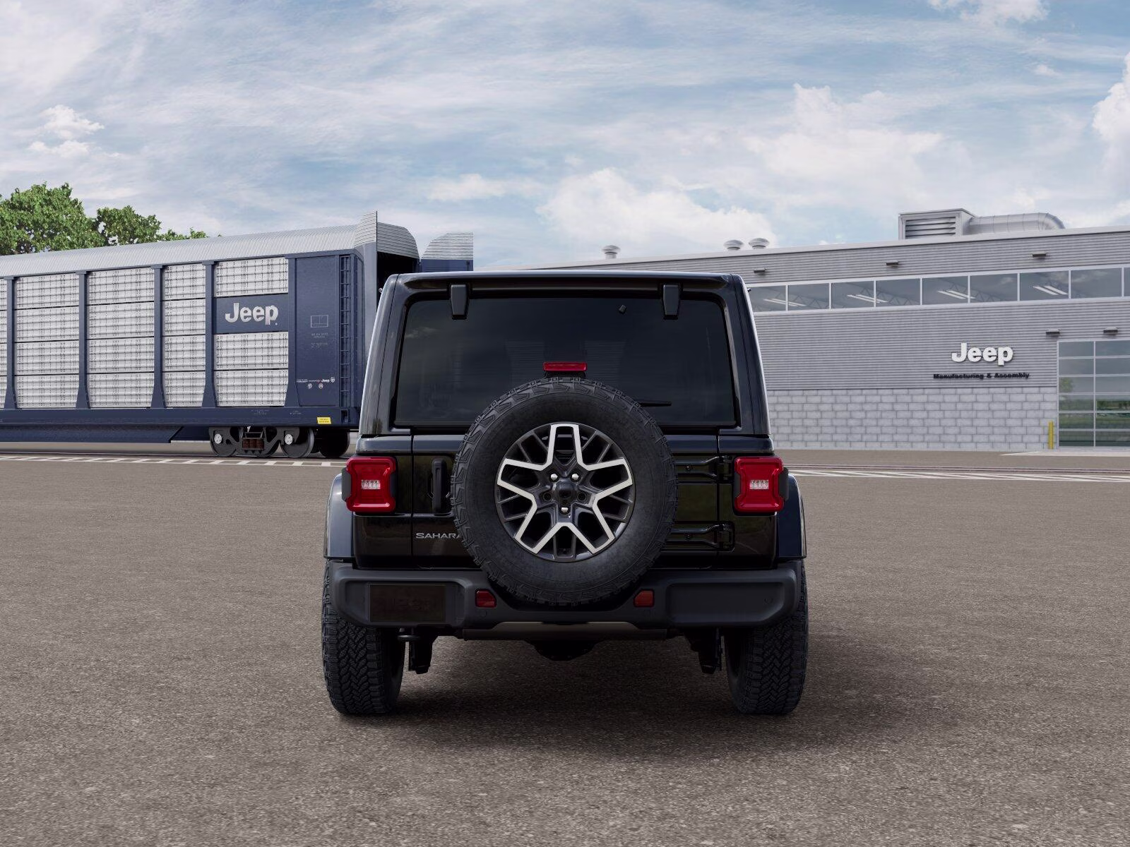 2026 Black Clear Coat Jeep Wrangler Wrangler 4-door Sahara 4X4 4-door