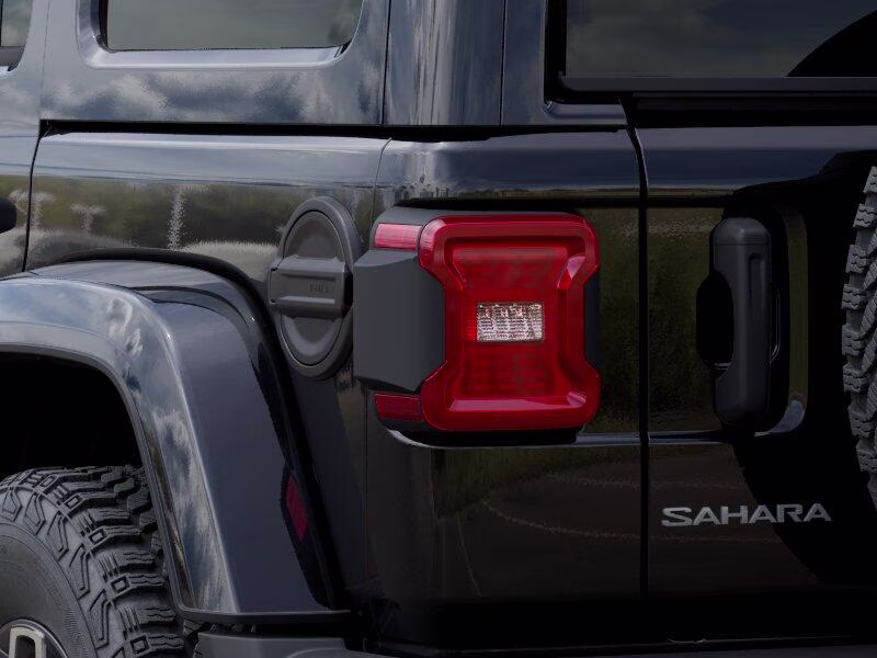 2026 Black Clear Coat Jeep Wrangler Wrangler 4-door Sahara 4X4 4-door