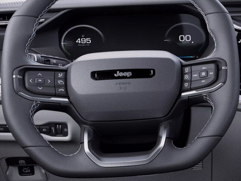 2026 Bright White Clear Coat Jeep Cherokee Cherokee Laredo 4x4 4X4 SUV