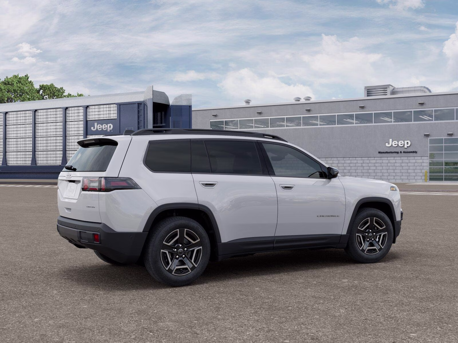2026 Bright White Clear Coat Jeep Cherokee Cherokee Laredo 4x4 4X4 SUV