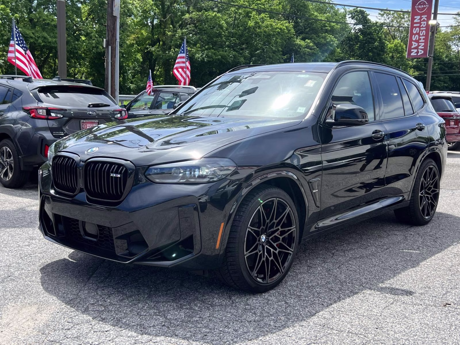 2023 Black BMW X3 M Sports Activity Vehicle AWD SUV