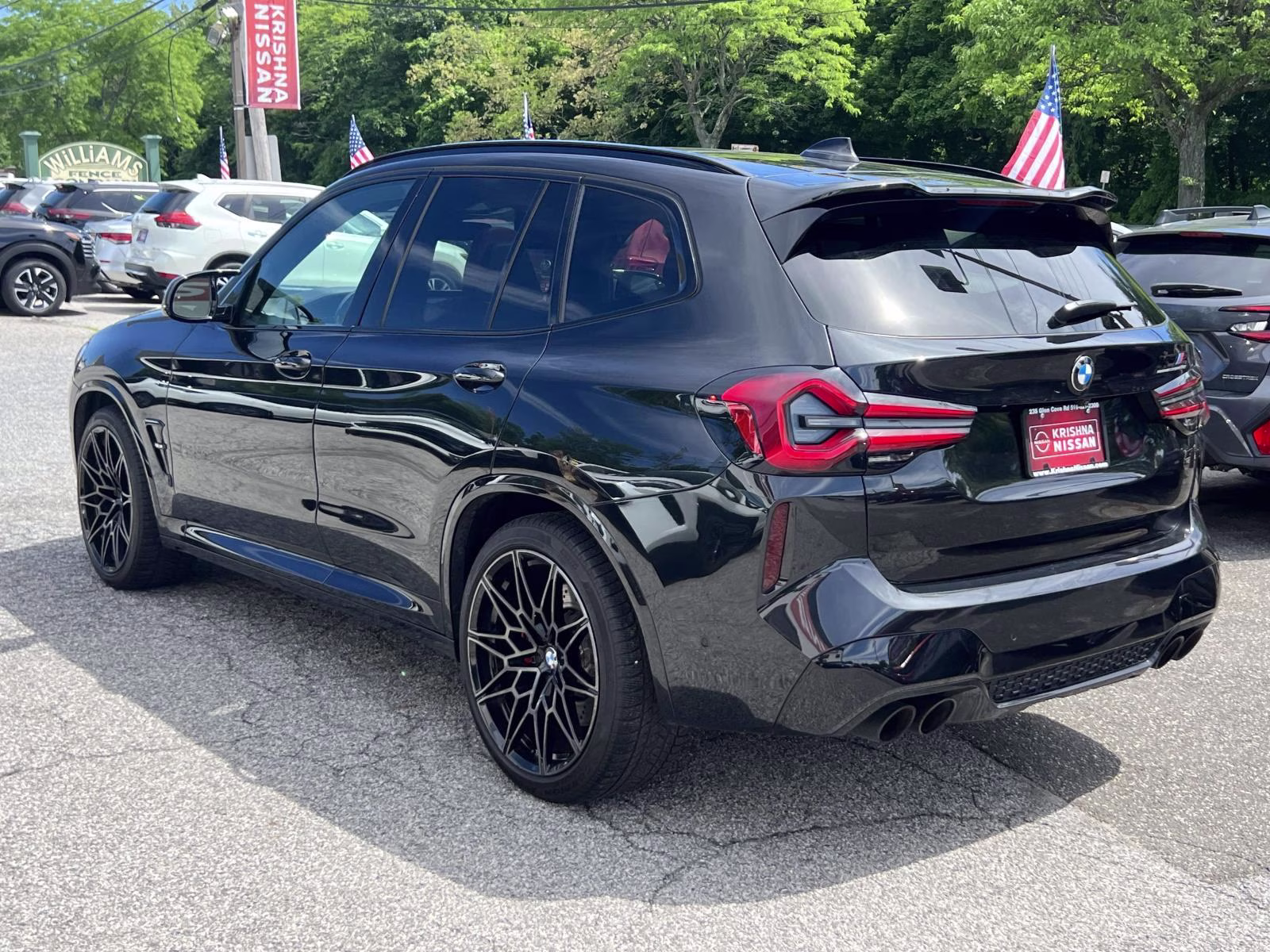 2023 Black BMW X3 M Sports Activity Vehicle AWD SUV