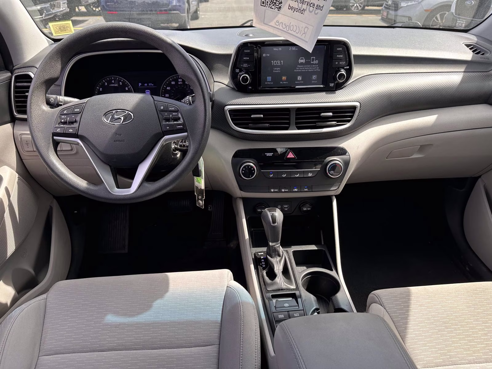 2019 Black Noir Pearl Hyundai Tucson SE AWD AWD SUV