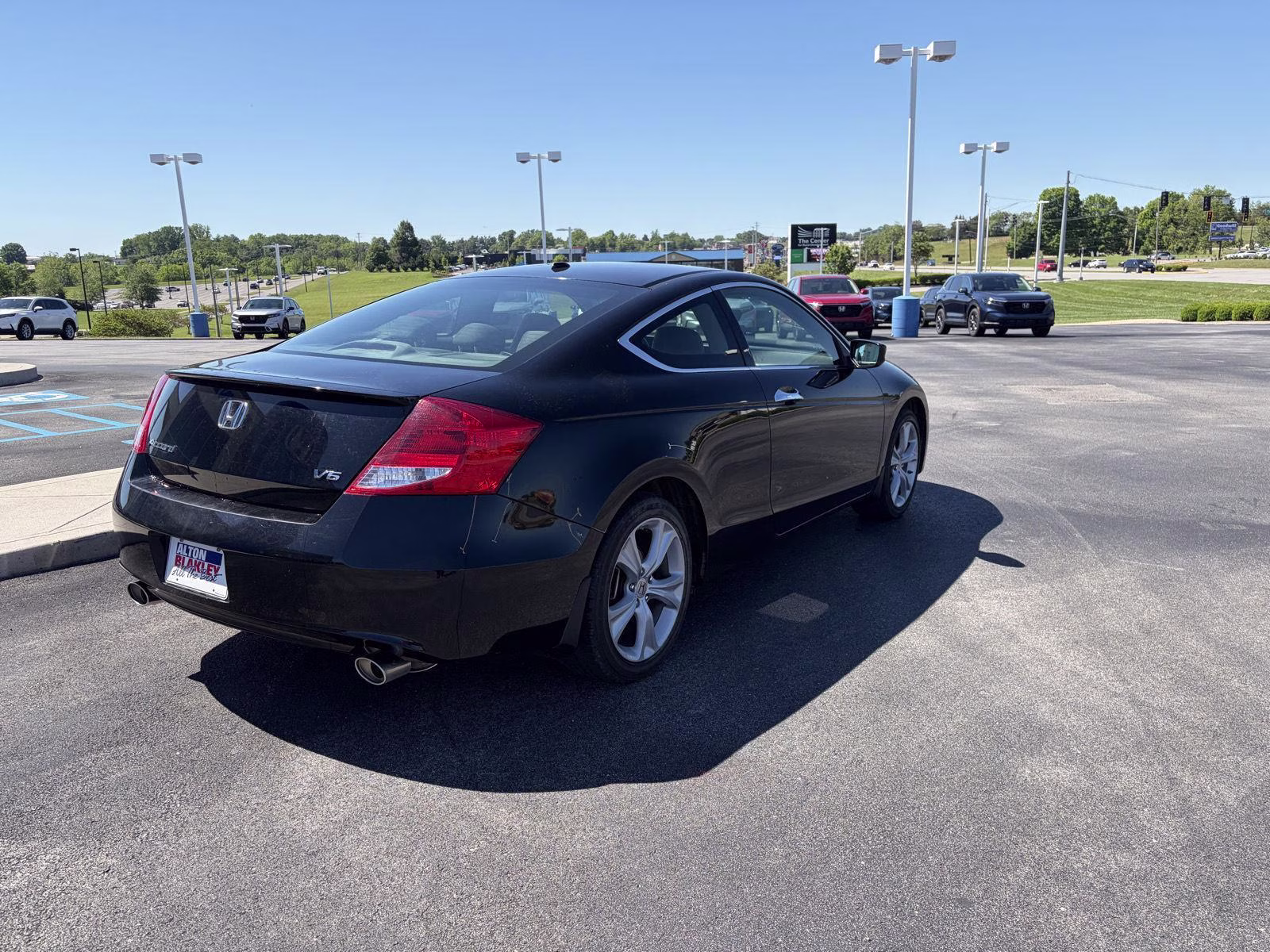 2011 Crystal Black Pearl Honda Accord Cpe EX-L FWD Coupe