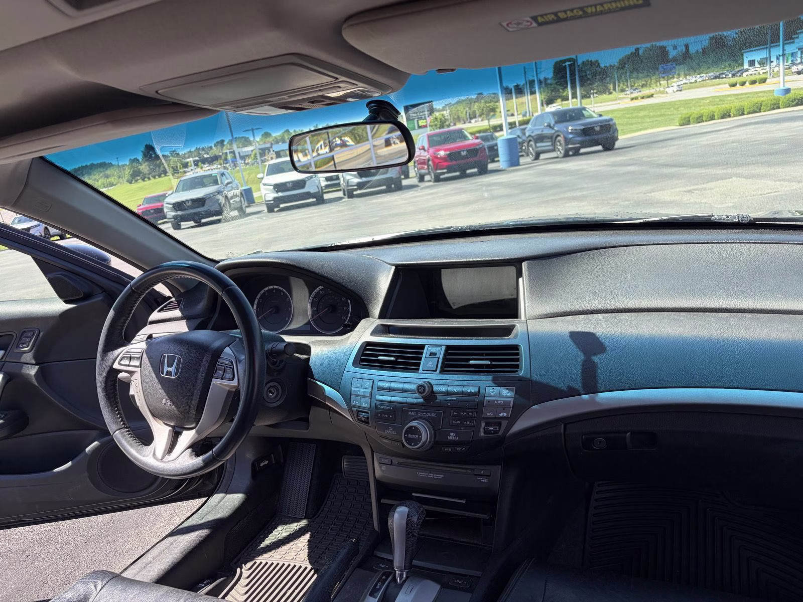 2011 Crystal Black Pearl Honda Accord Cpe EX-L FWD Coupe