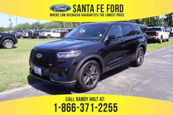 2026 Blakc Ford Explorer ST RWD SUV