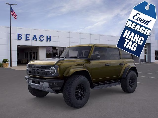 2026 Green Metallic Ford Bronco Raptor 4X4 SUV