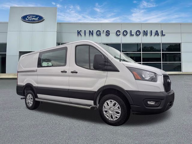 2025 Oxford White Ford Transit T-250 Cargo Van w/SYNC Hands Free, Apple Car P RWD Van