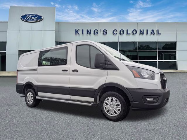 2025 Oxford White Ford Transit T-250 Cargo Van w/SYNC Hands Free, Apple Car P RWD Van