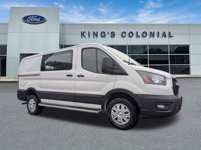 2025 Oxford White Ford Transit T-250 Cargo Van w/SYNC Hands Free, Apple Car P RWD Van