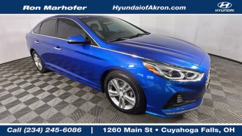 2018 Electric Blue Hyundai Sonata Limited FWD Sedan