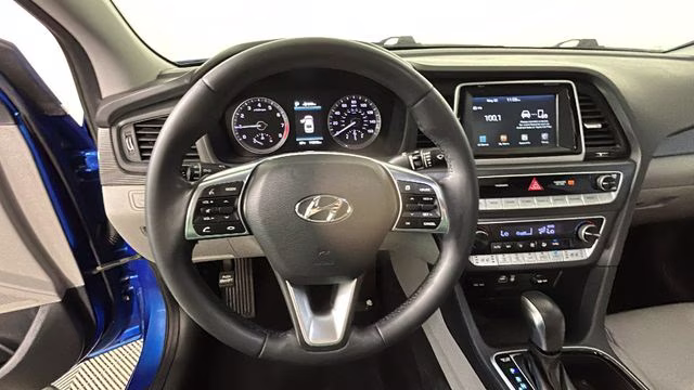 2018 Electric Blue Hyundai Sonata Limited FWD Sedan