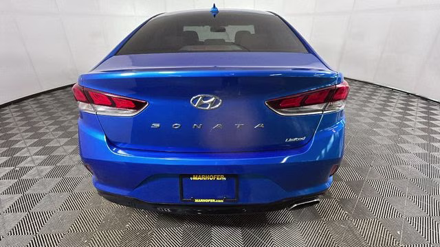 2018 Electric Blue Hyundai Sonata Limited FWD Sedan