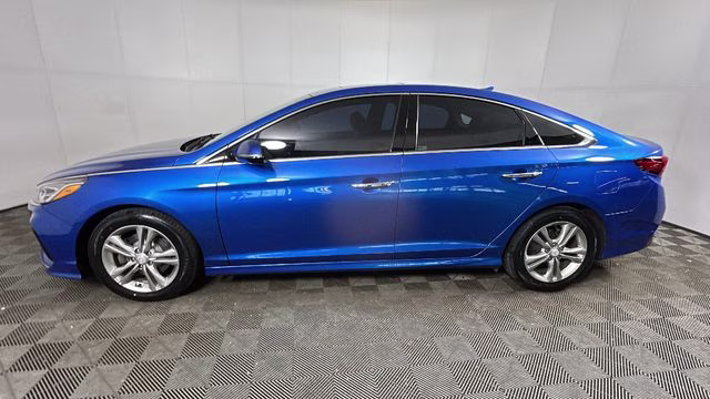 2018 Electric Blue Hyundai Sonata Limited FWD Sedan