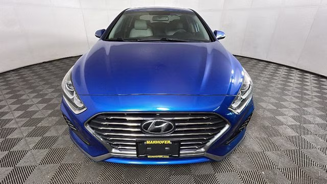 2018 Electric Blue Hyundai Sonata Limited FWD Sedan