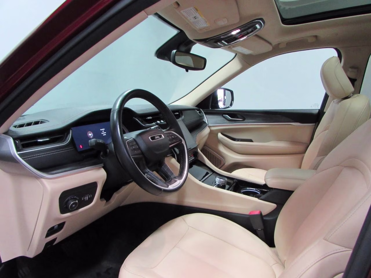 2021 Velvet Red Pearlcoat Jeep Grand Cherokee L Limited 4X4 SUV