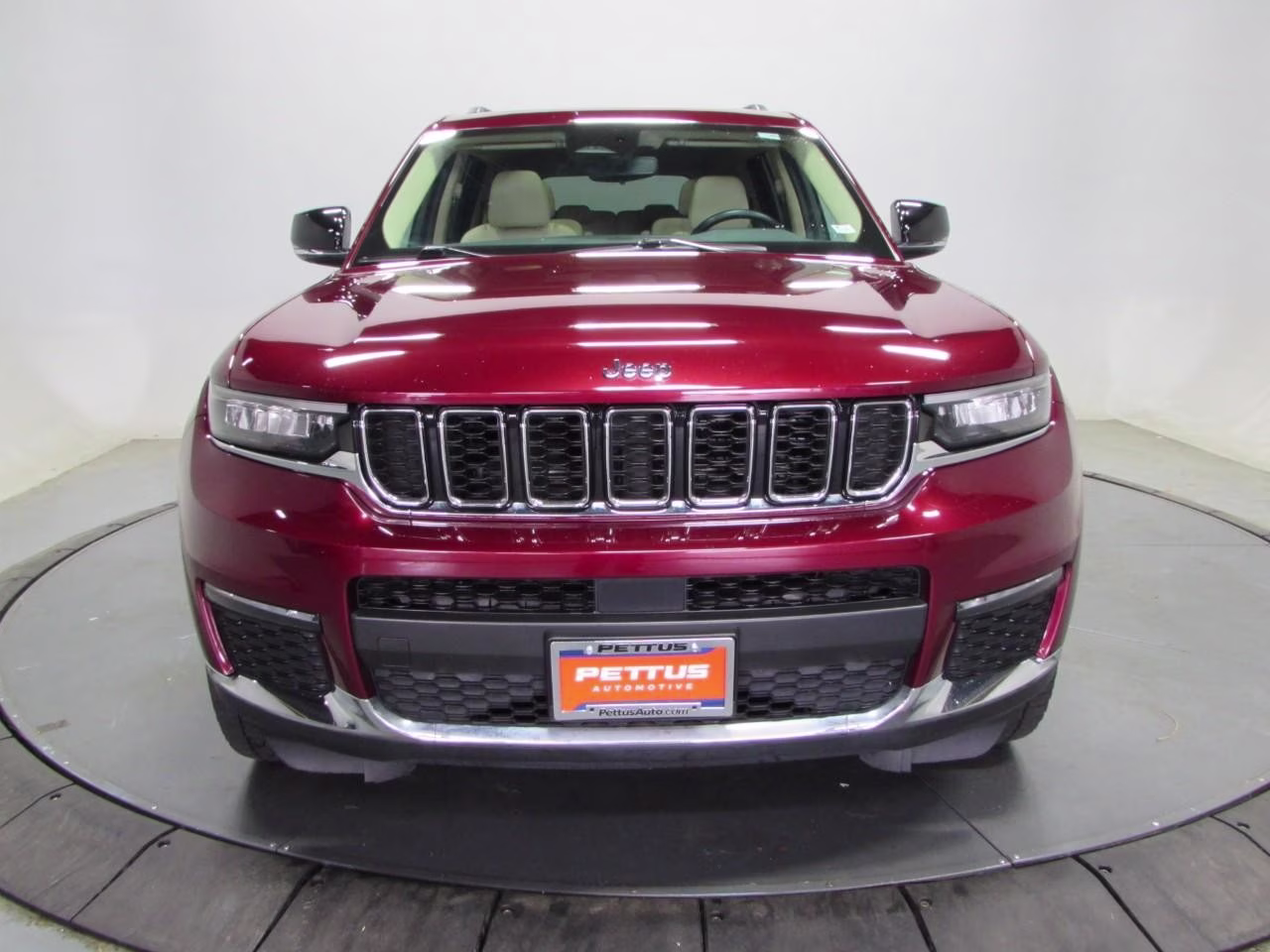 2021 Velvet Red Pearlcoat Jeep Grand Cherokee L Limited 4X4 SUV