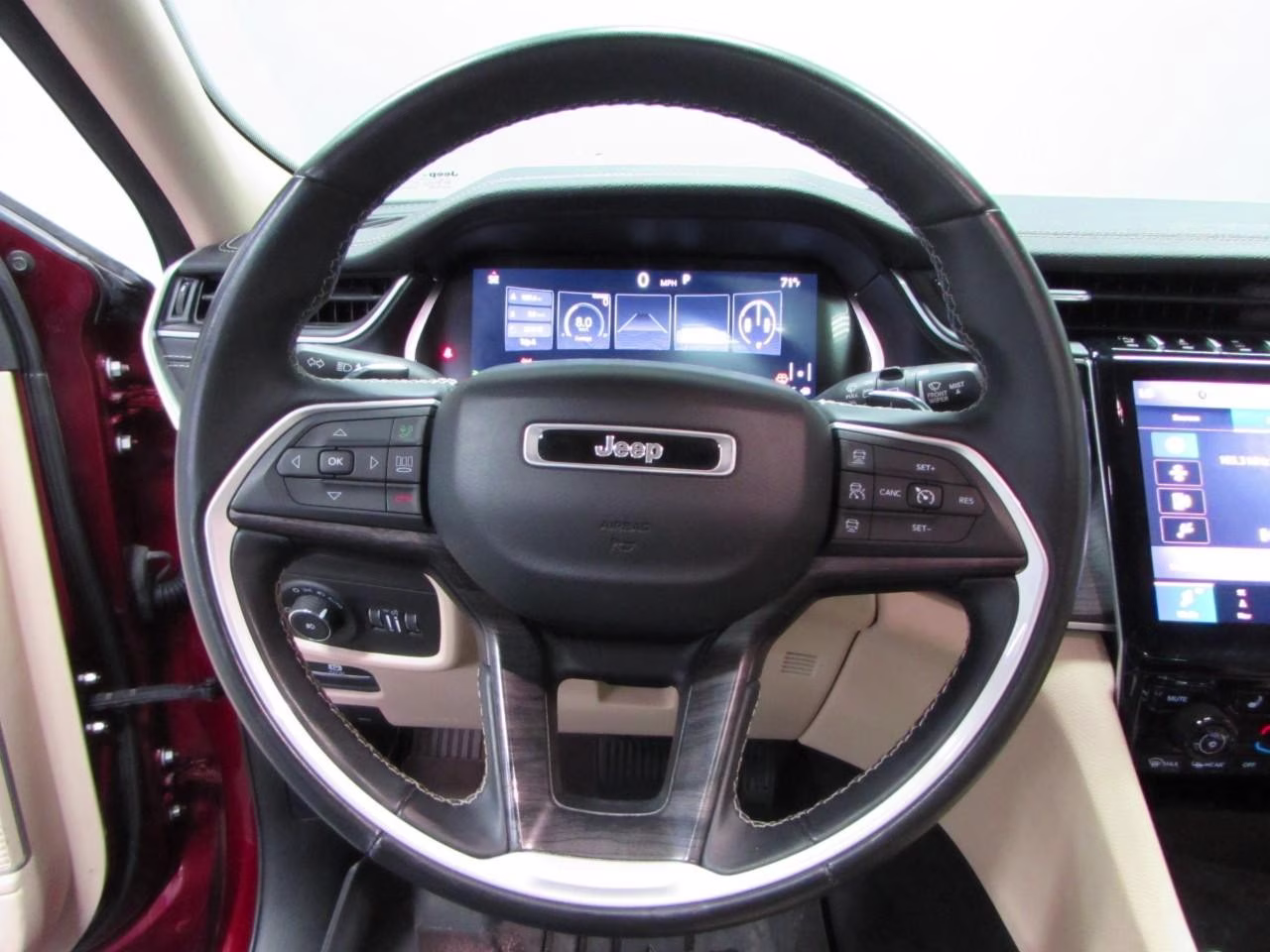 2021 Velvet Red Pearlcoat Jeep Grand Cherokee L Limited 4X4 SUV