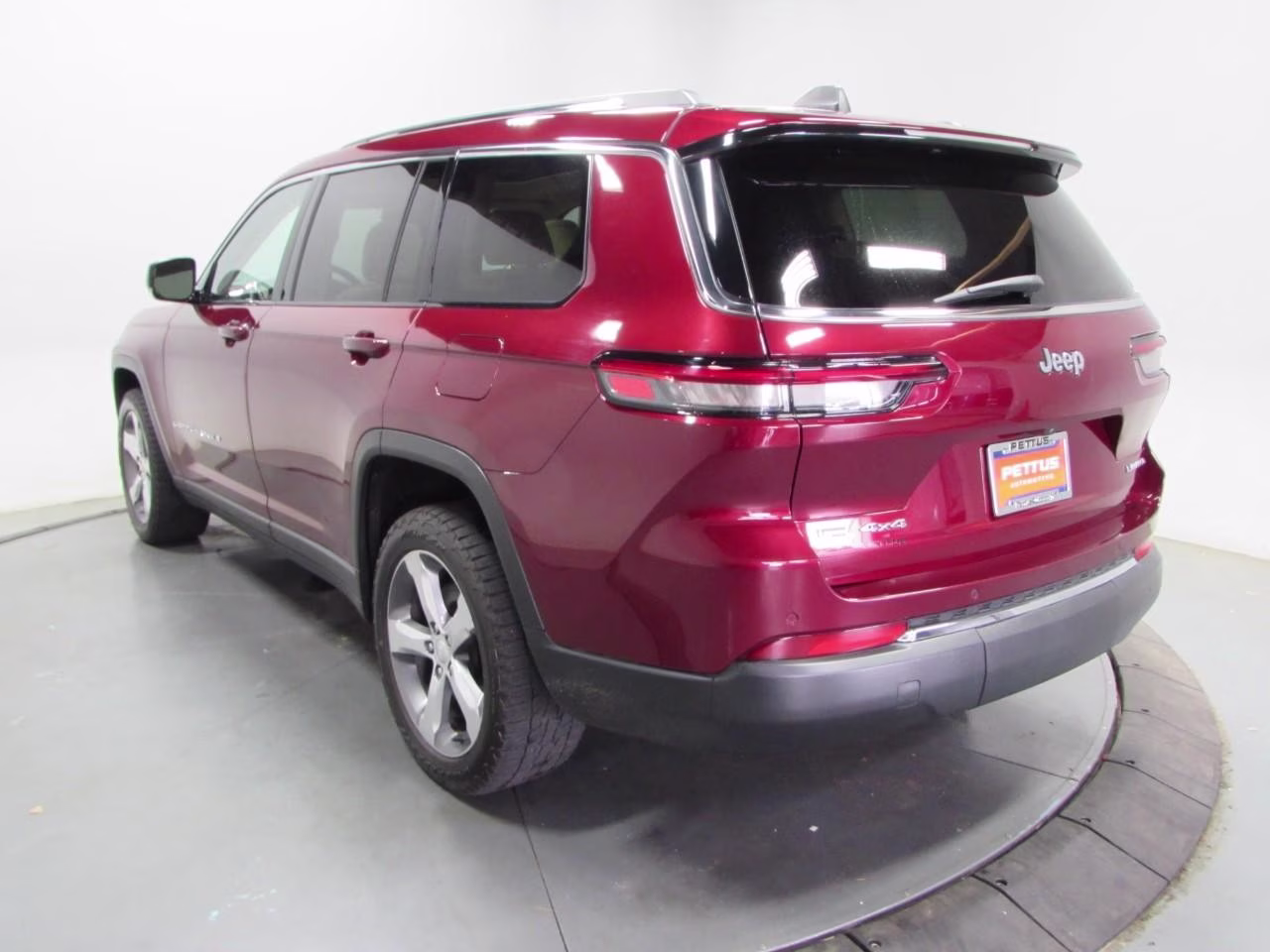 2021 Velvet Red Pearlcoat Jeep Grand Cherokee L Limited 4X4 SUV