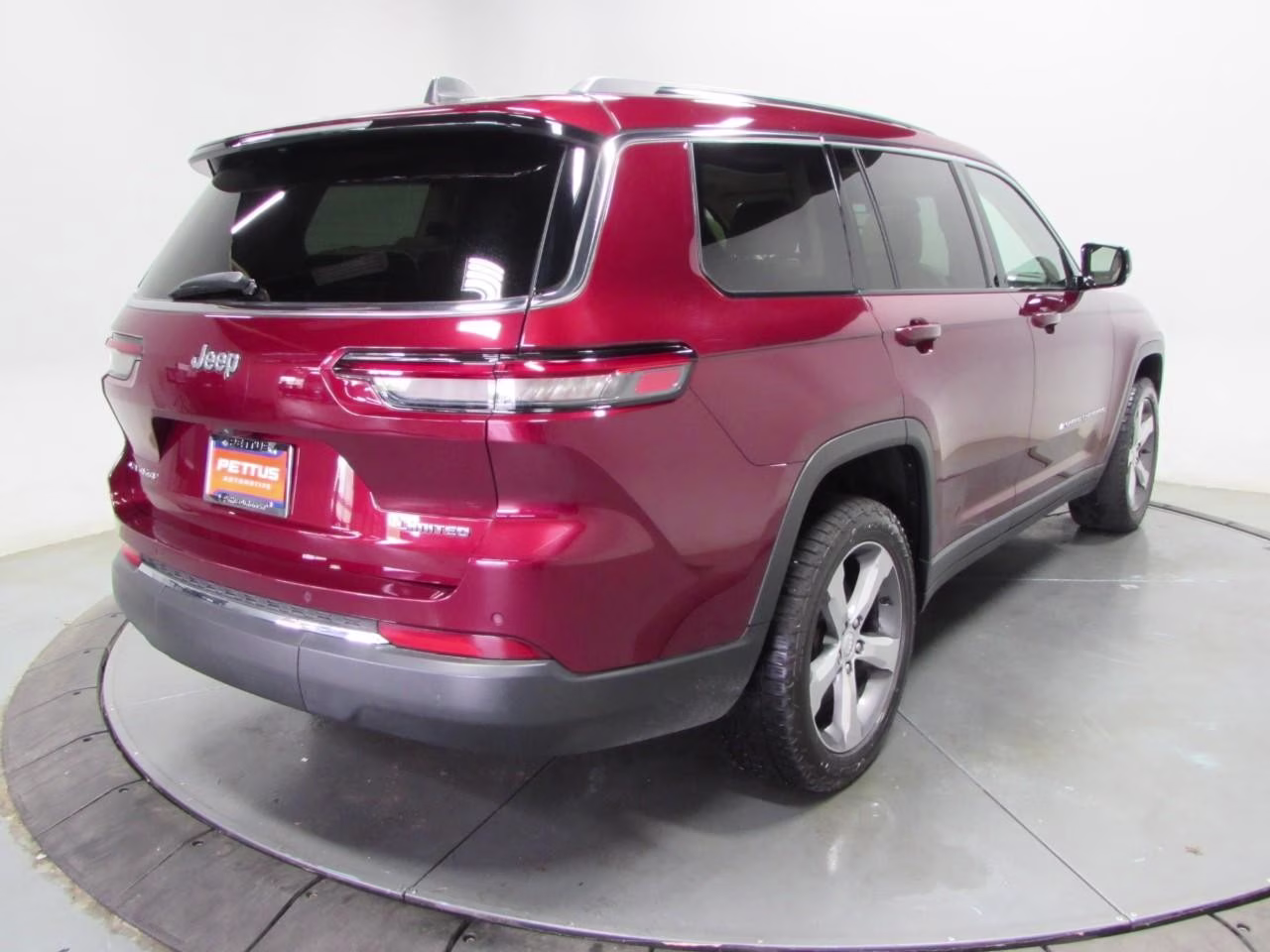 2021 Velvet Red Pearlcoat Jeep Grand Cherokee L Limited 4X4 SUV